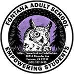 Fontana Adult School logo