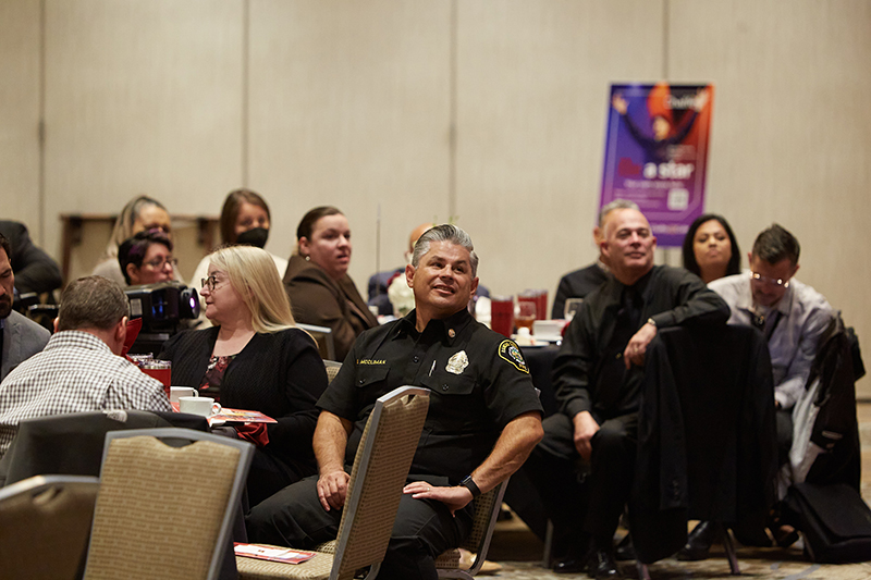 City, educational, and law enforcement leaders