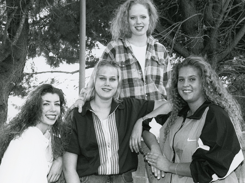 1990s female students
