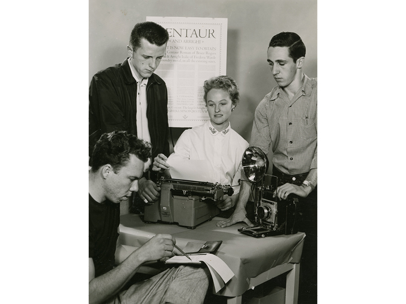 1955 Journalism Students
