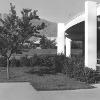 Wargin Hall and landscaping soon after completion.