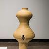 Kalia Spaulding, “Pressure: Douching,” 2024. Ceramic. Approximately 4 feet tall.