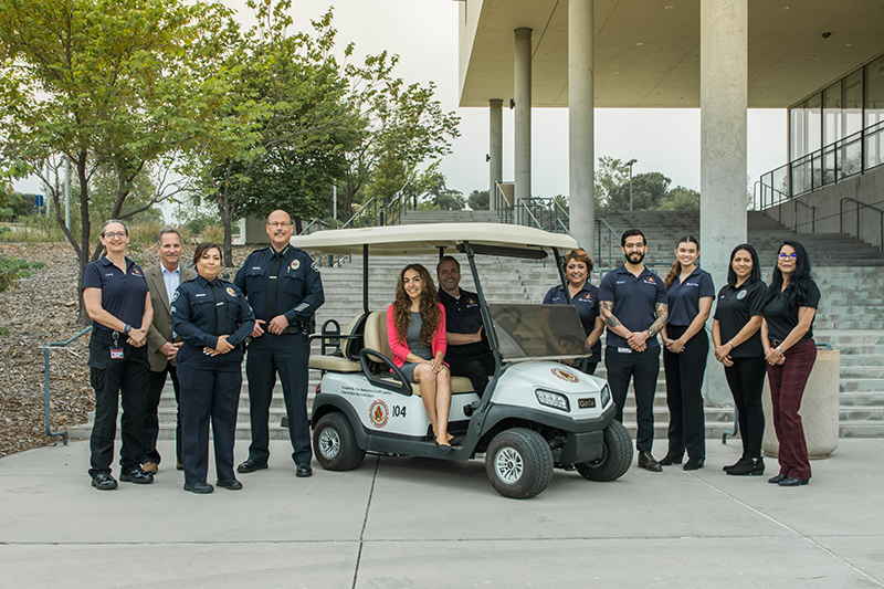 Police Department staff members
