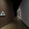 Installation view of Affirmations: Mindfulness in Contemporary Abstract Painting; featuring Mary Anna Pomonis. January 13 – March 8, 2025. Wignall Museum of Contemporary Art at Chaffey College, Rancho Cucamonga, CA. Photography by Cindy Dillingham.