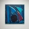 William Bradley, Midnight With You, 2024. Acrylic on canvas and board. 66.5 x 66.5 x 3.75 inches. Courtesy of the artist and Lowell Ryan Projects, Los Angeles. Photography by Cindy Dillingham.
