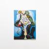 Chris Conception, Picasso Remix, 2026. Oil and acrylic on canvas. 40 x 30 inches. Student Invitational 2026. April 27- May 14, 2026. Wignall Museum of Contemporary Art, Rancho Cucamonga, CA. Photography by Cindy Dillingham. 