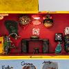 Brianna Martinez, A Tour Inside Her Spectrum, 2026. Wood, polymer clay, acrylic paint. Dimensions variable. Student Invitational 2026. April 27- May 14, 2026. Wignall Museum of Contemporary Art, Rancho Cucamonga, CA. Photography by Cindy Dillingham. 
