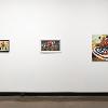 Installation view of “Racket of Banshees: Goddesses and Monsters Revisited,” featuring Susan Arena, Ever Velasquez, and Amy Swartele. September 8 – November 14, 2026. Wignall Museum of Contemporary Art at Chaffey College, Rancho Cucamonga, CA.