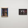Installation view of “Racket of Banshees: Goddesses and Monsters Revisited,” featuring Palmer Earl, and Allison Stewart. September 8 – November 14, 2026. Wignall Museum of Contemporary Art at Chaffey College, Rancho Cucamonga, CA.