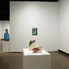 Installation view of “Racket of Banshees: Goddesses and Monsters Revisited,” featuring Ching Ching Cheng, Aline Mare, and Rhonda Urdang. September 8 – November 14, 2026. Wignall Museum of Contemporary Art at Chaffey College, Rancho Cucamonga, CA.