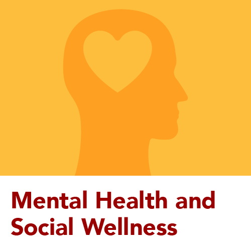 Mental health and Social Wellness icon