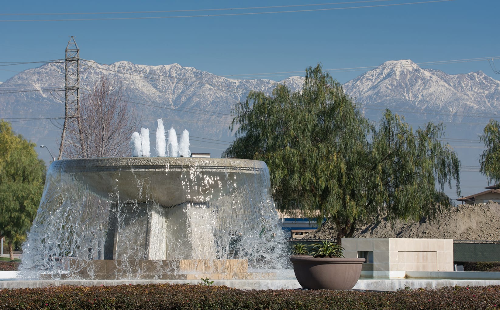 Chaffey College Chino Campus Water fountain