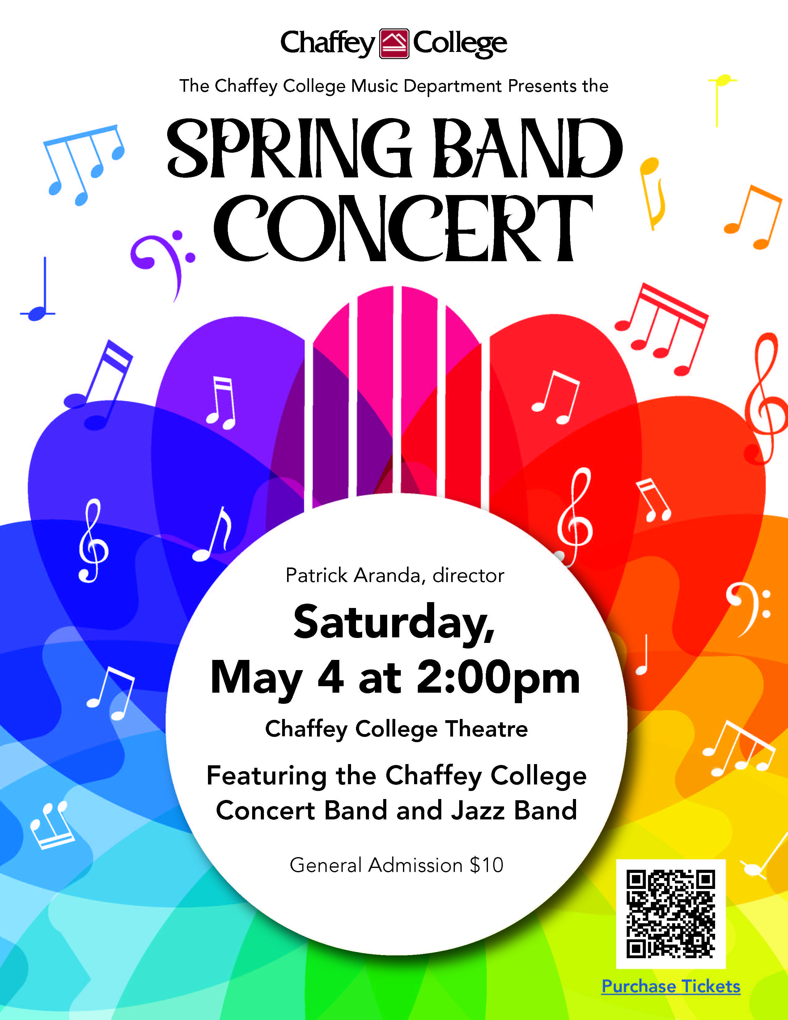Spring Band concert flyer