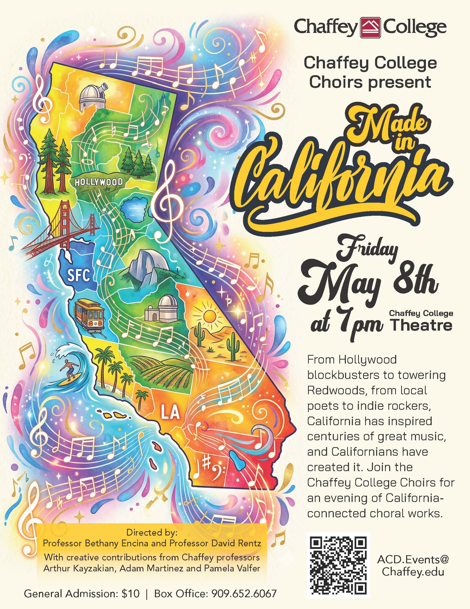 Made in California flyer