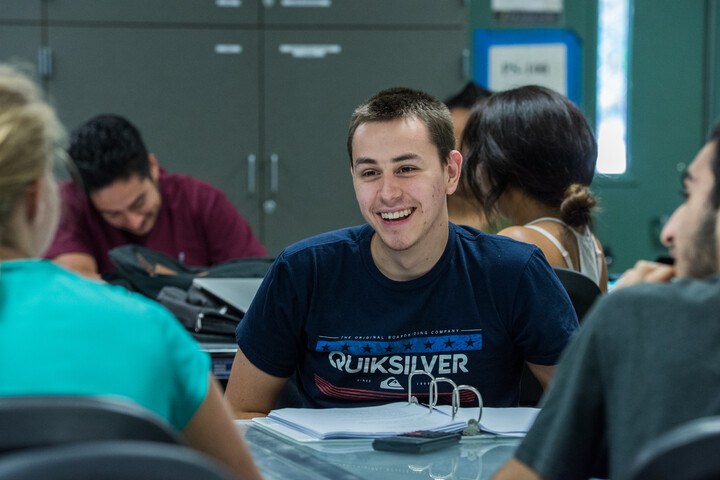 students in classroom