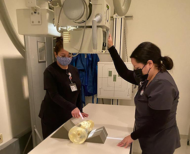 Radiologic Technologists in the imaging room