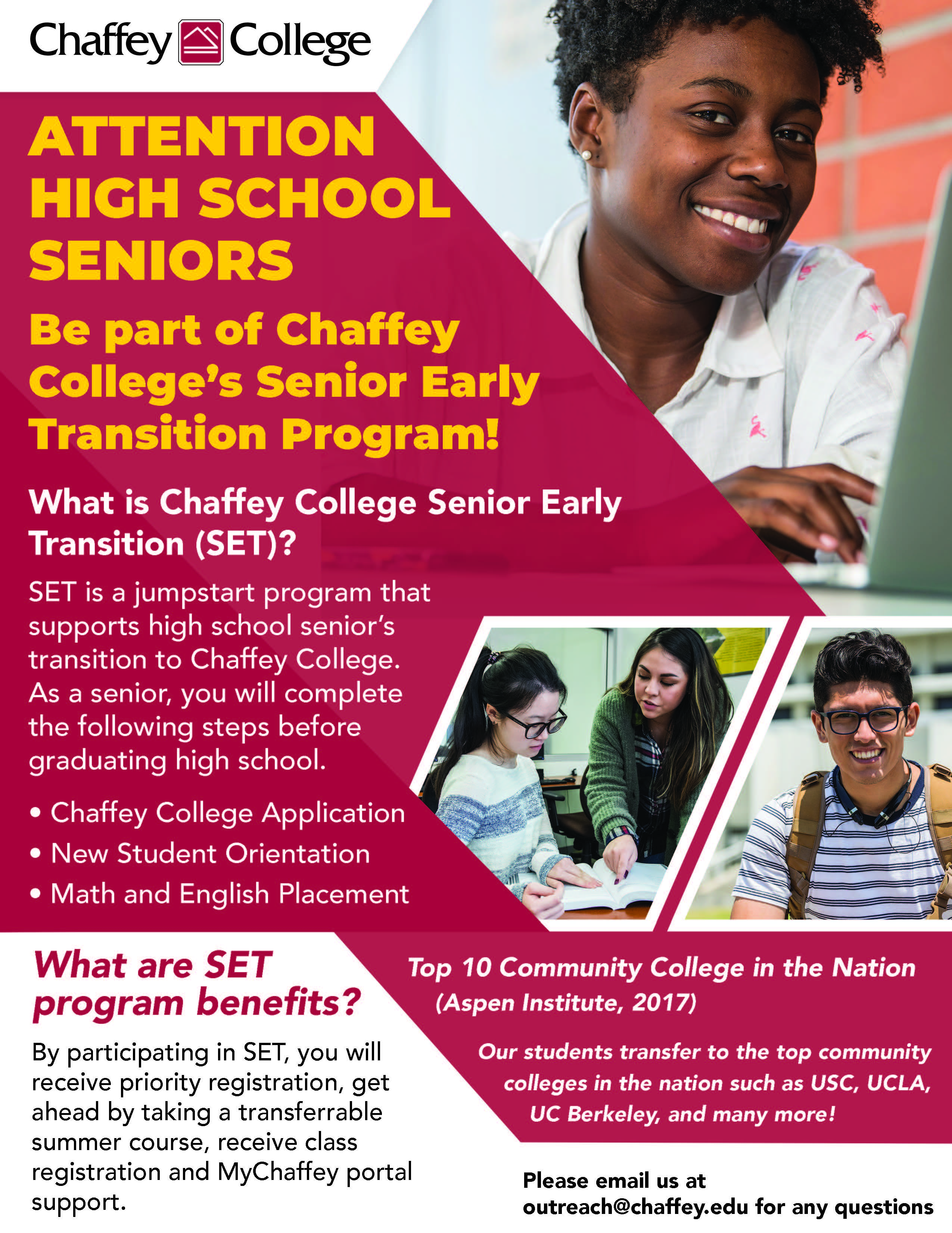 Senior Early Transition Program