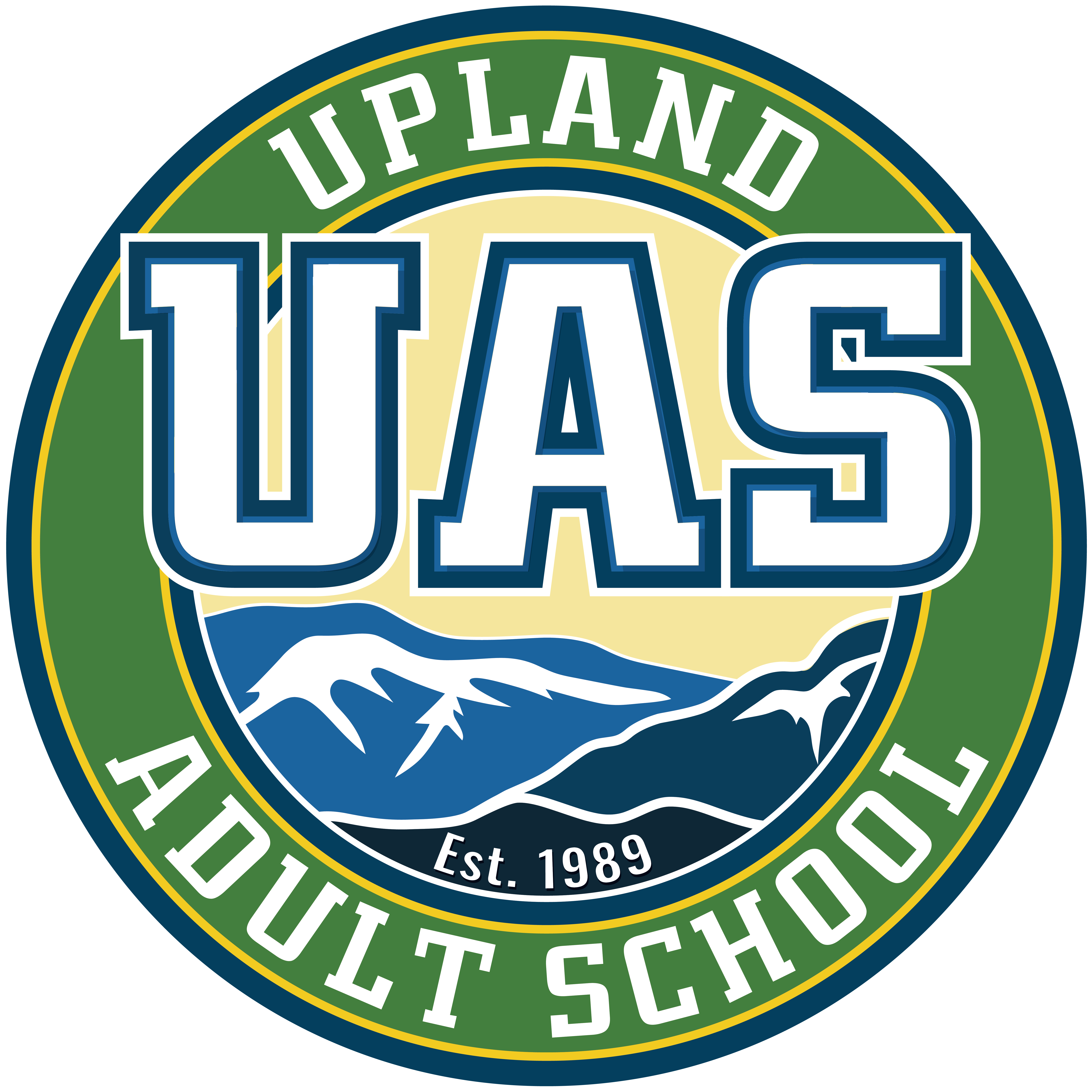 Upland Adult School logo