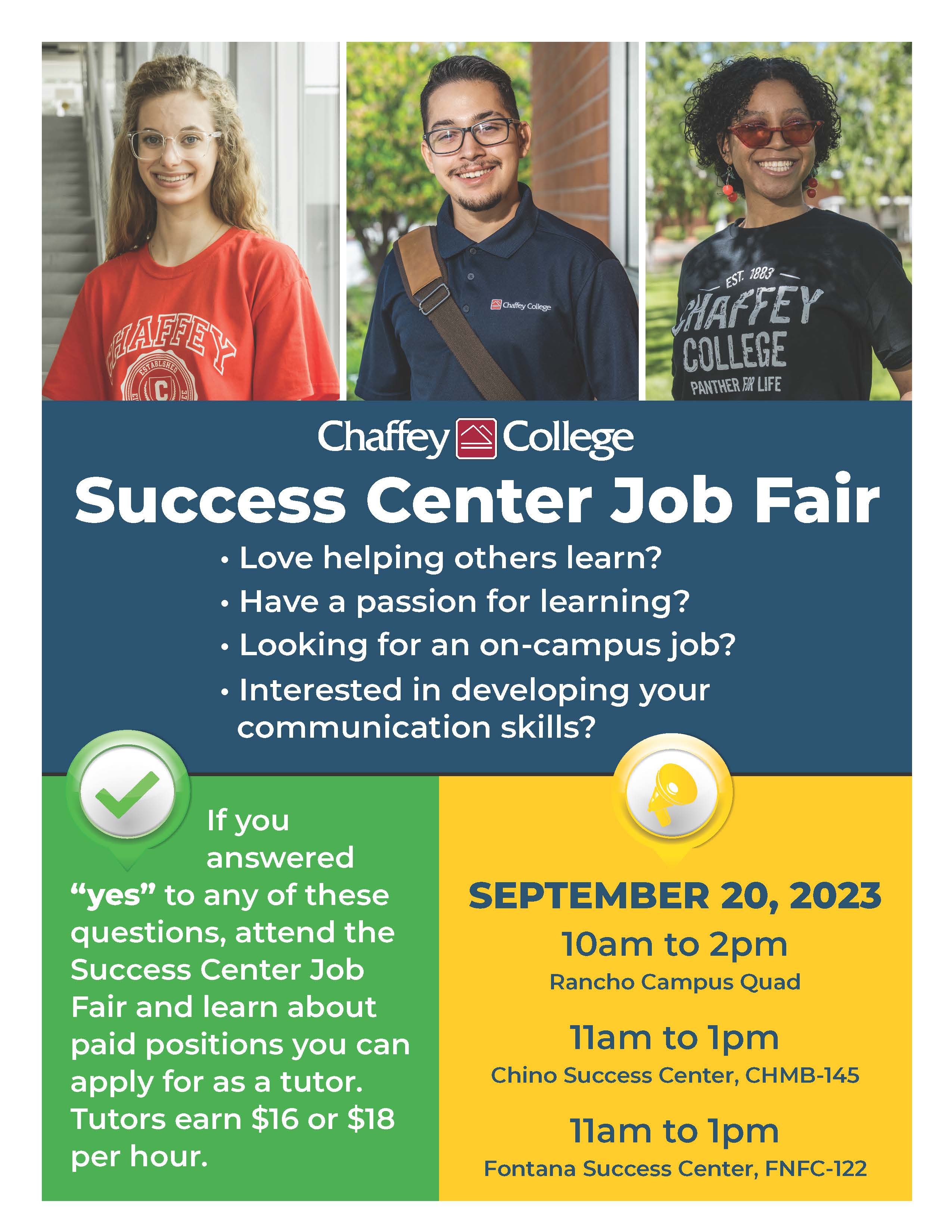 Success Center Job Fair