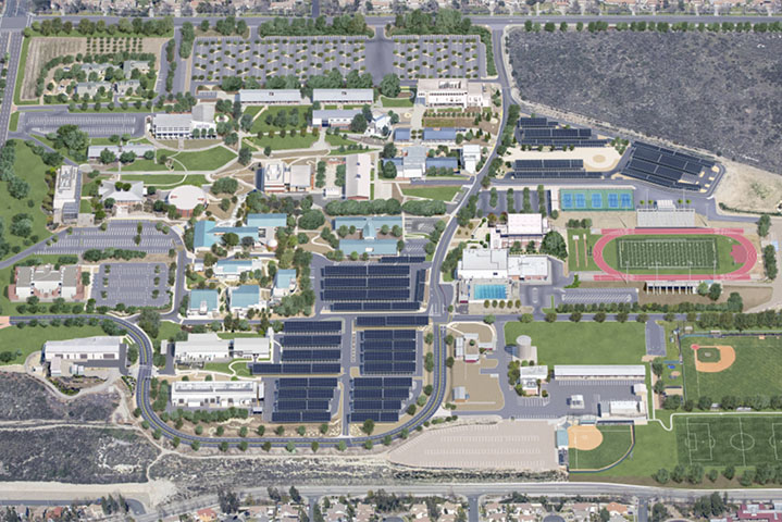 Chaffey College Chino Campus Map Interactive online map