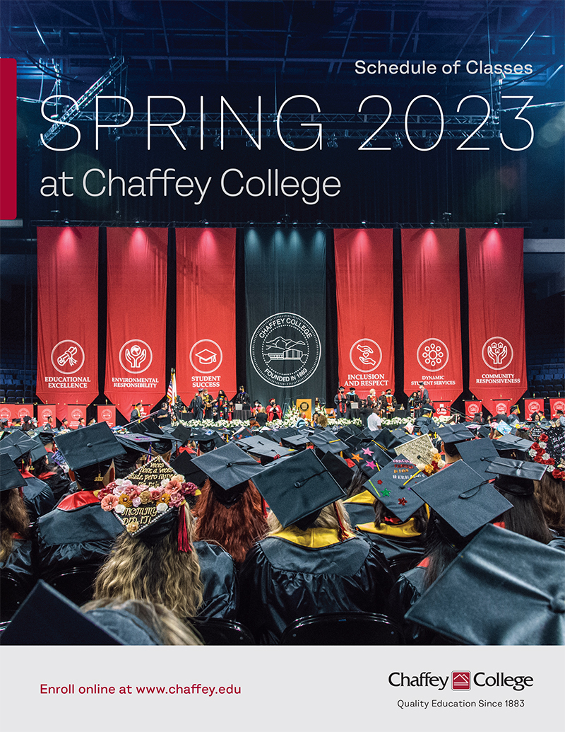 Schedule of Classes Register Chaffey College