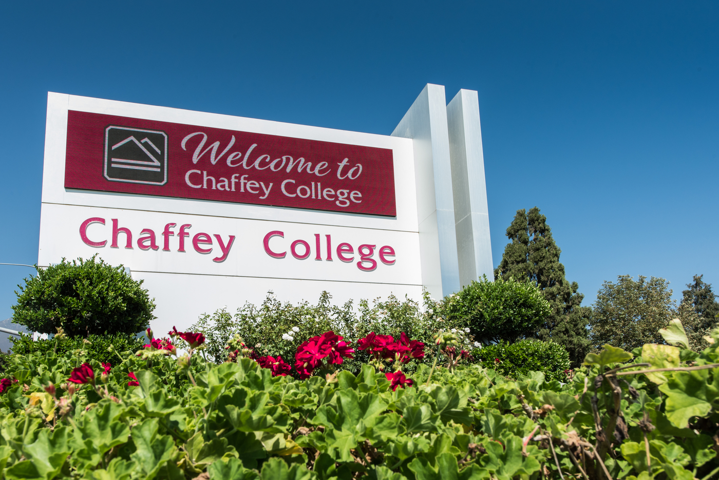 marquee with welcome sign