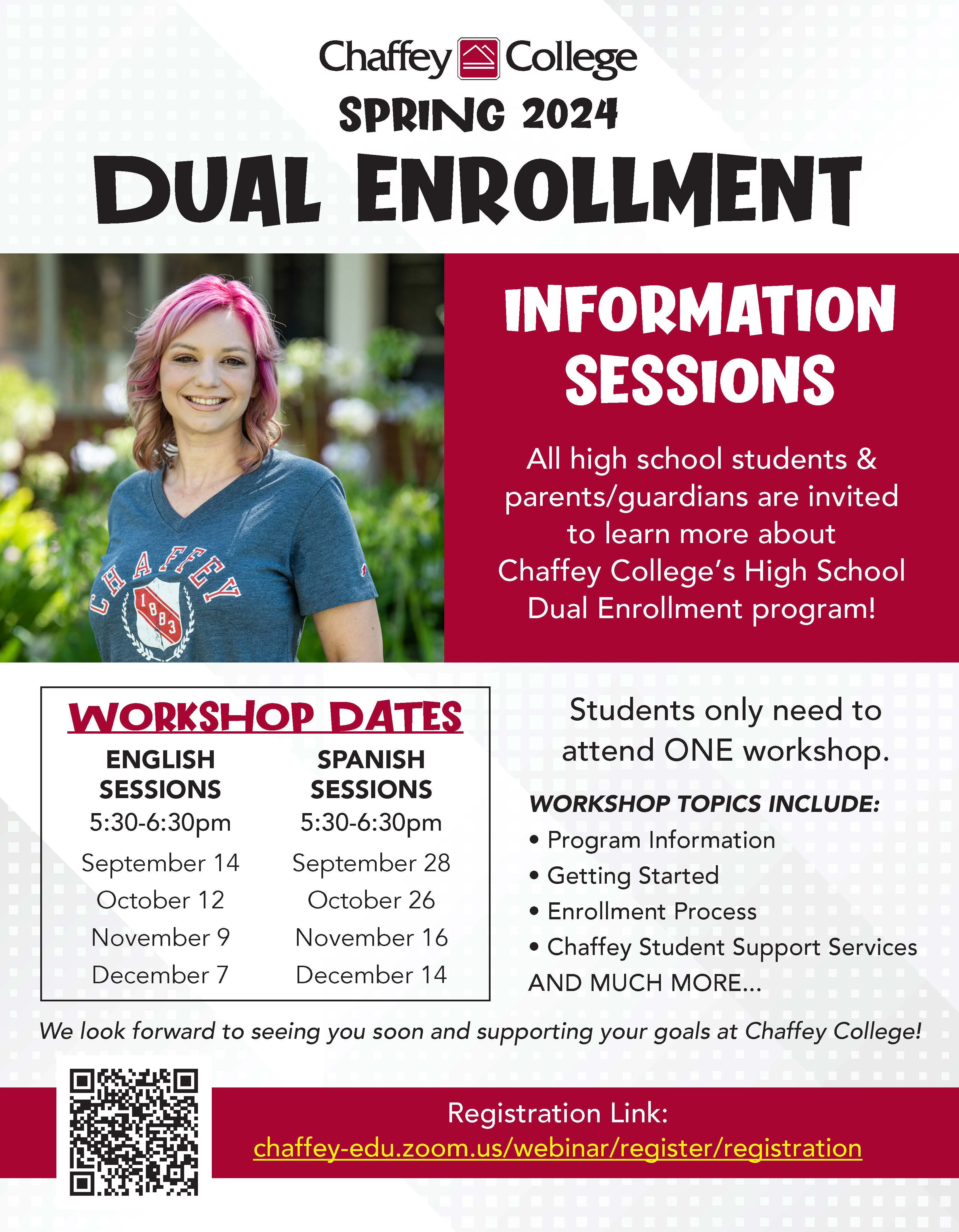 High School Dual Enrollment Chaffey College