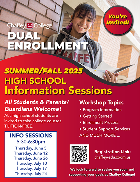 Info Sessions flyer - Click for accessible version