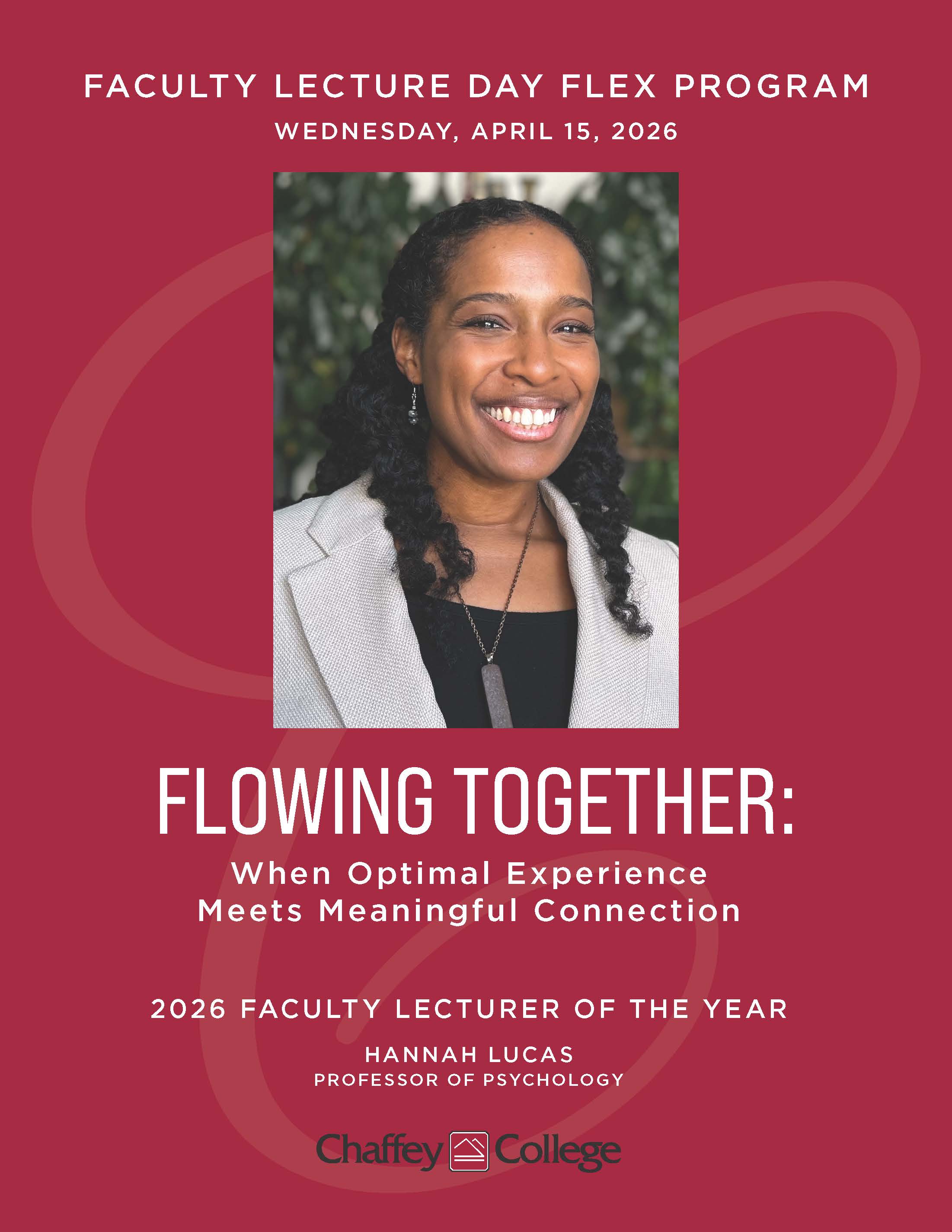 Faculty Lecture Day Cover