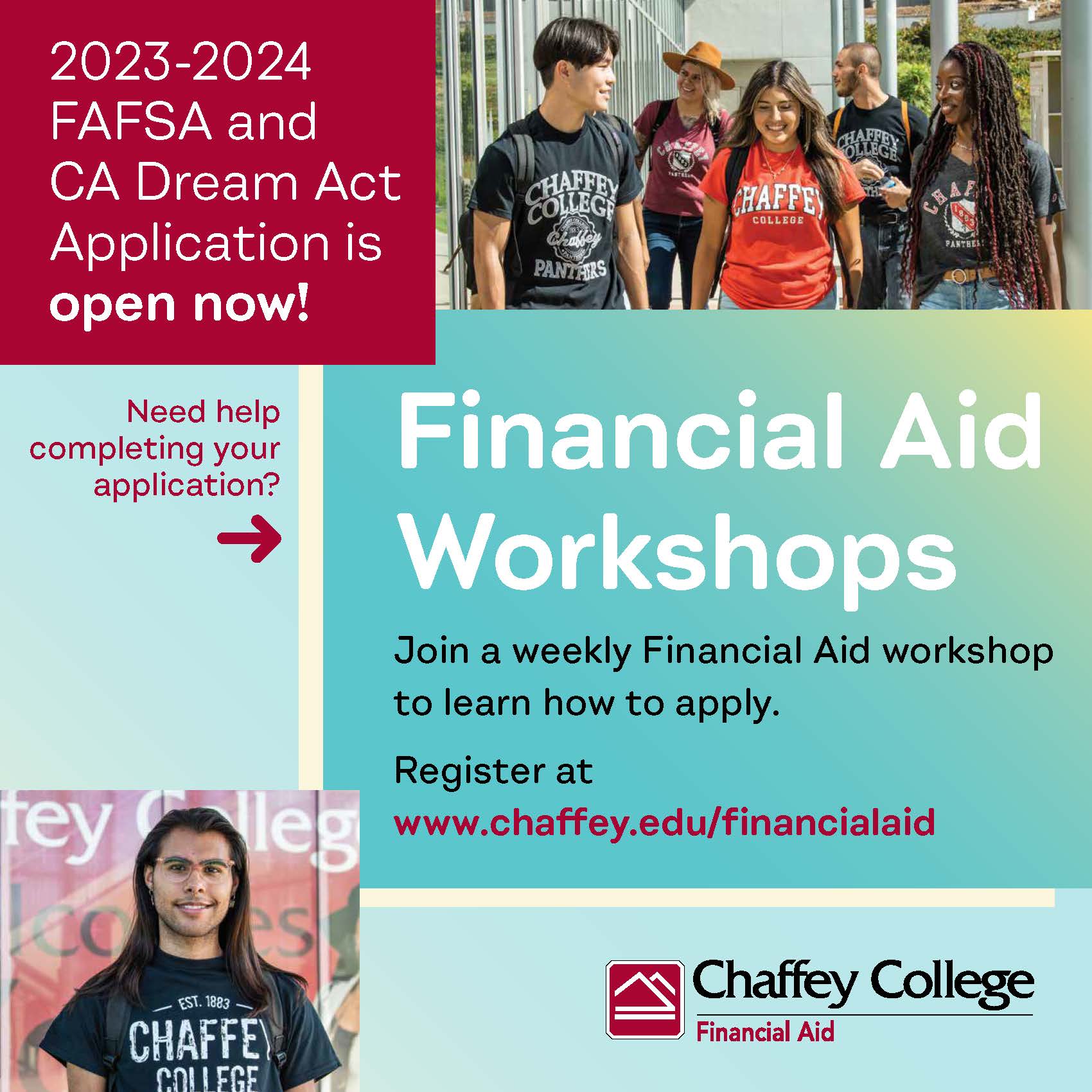 Financial aid flyer