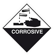 Corrosive sign