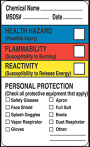 Chemical label