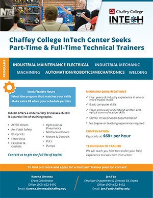 Contract Trainer flyer