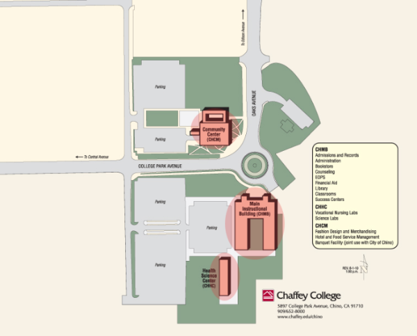 Wi-Fi coverage of Chino campus