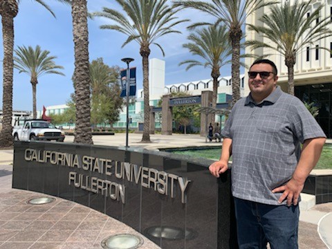 Anthony Munoz at Cal State Fullerton