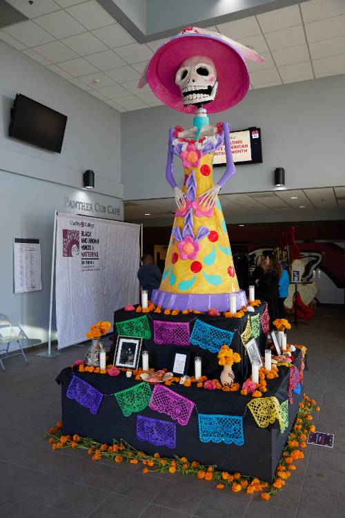 La Catrina sculpture