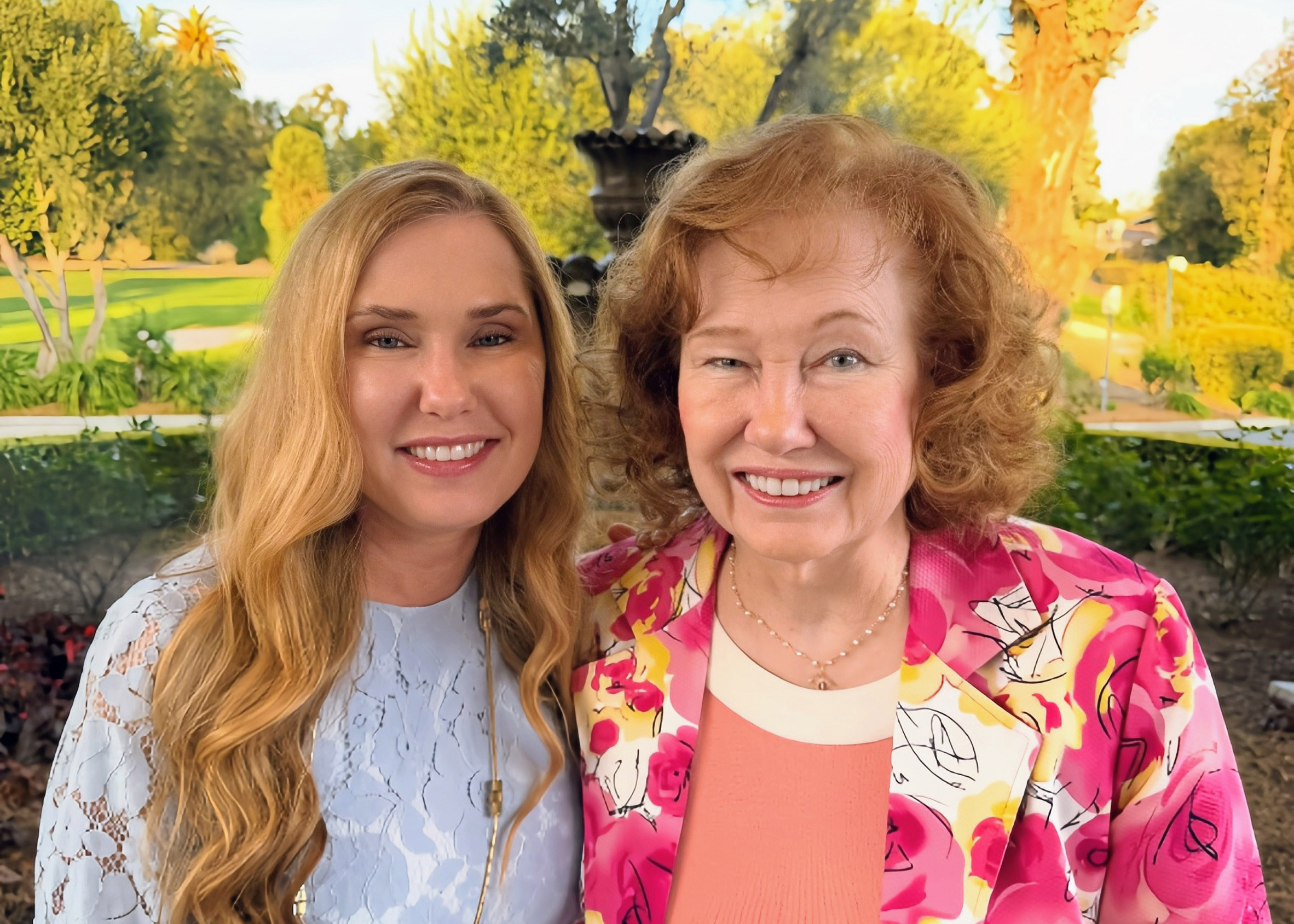 Serena Perazzo and her mother Kathleen Brugger