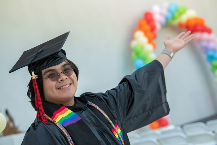 LGBTQ+ grad student