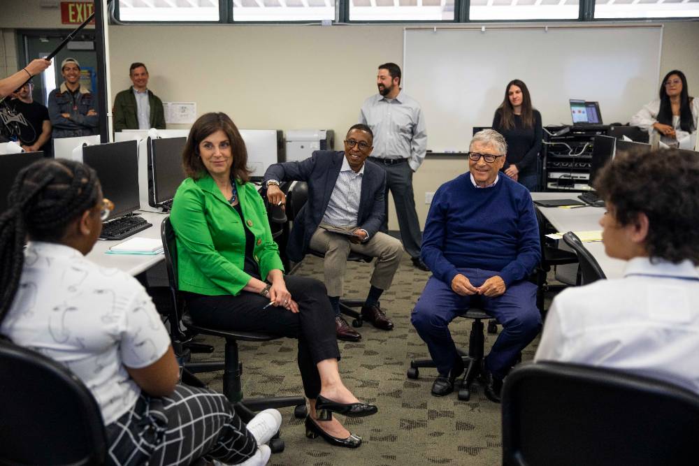 Bill Gates Visits Chaffey