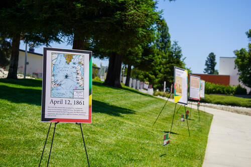 Juneteenth poster display