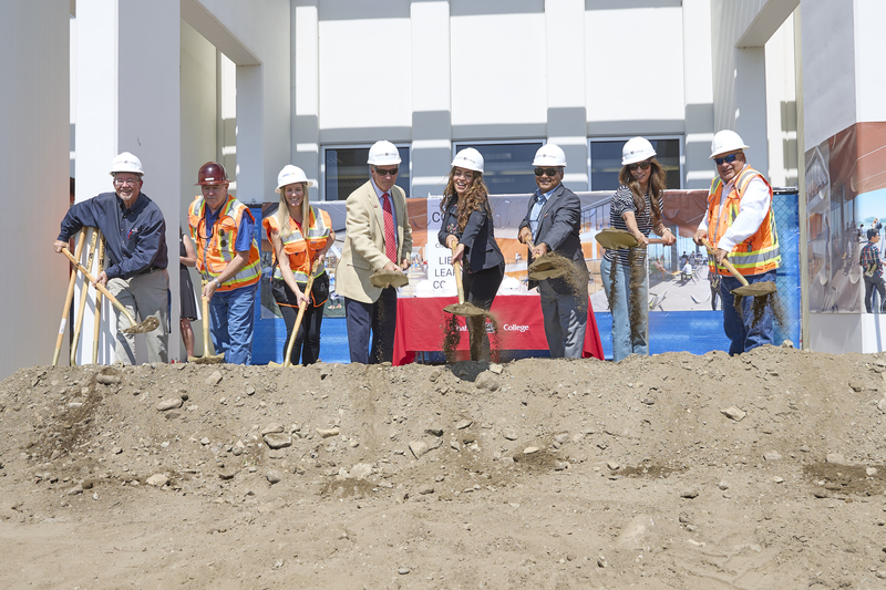 Troy Ament at the ground breaking of the Library Learning Commons