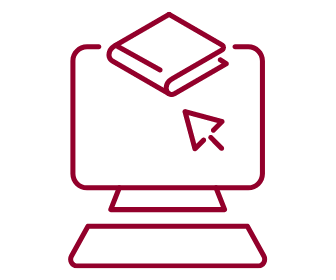 computer and book - icon