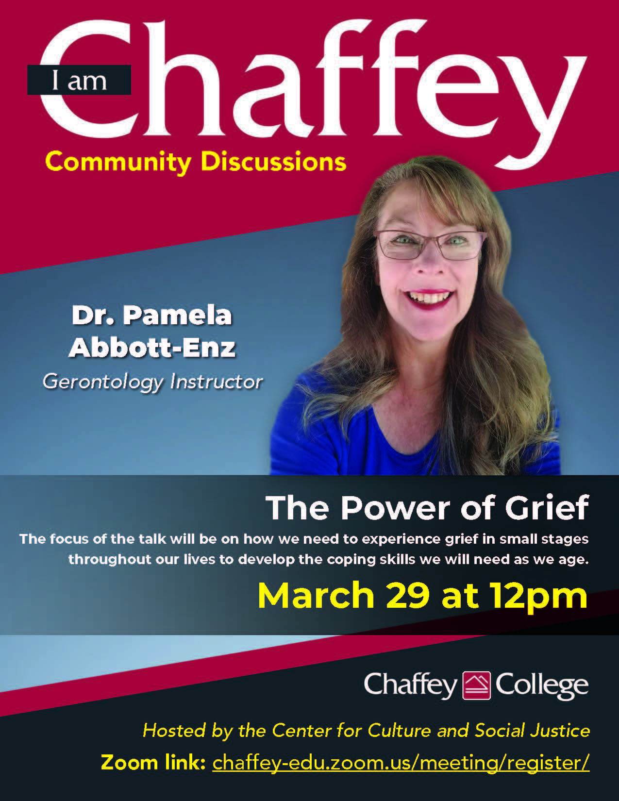 I Am Chaffey: Dr. Pamela Abbott-Enz