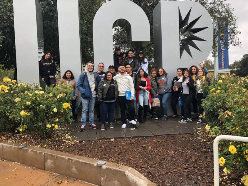 puente students at UCR