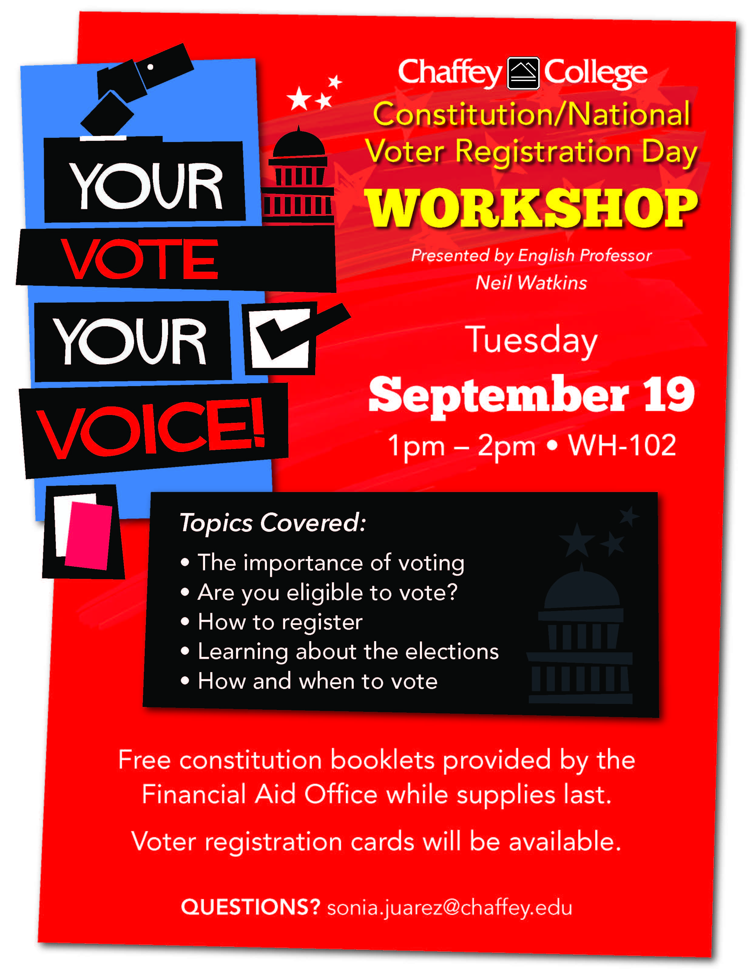 Constitution/National Voter Registration Day 