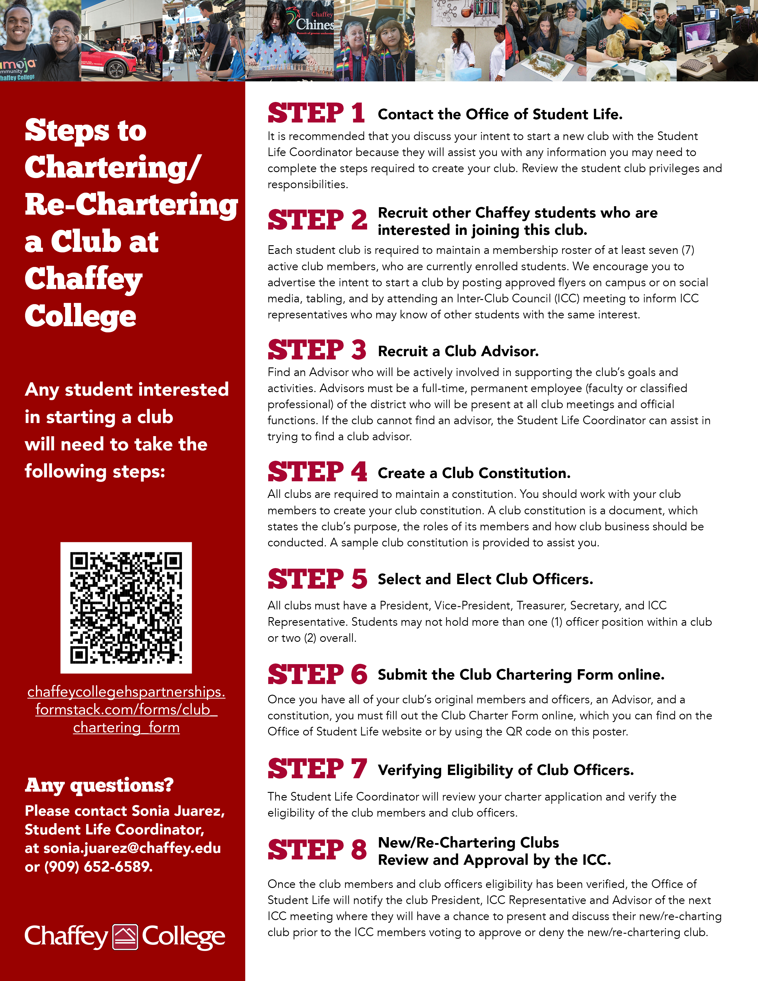 Start a Club Steps