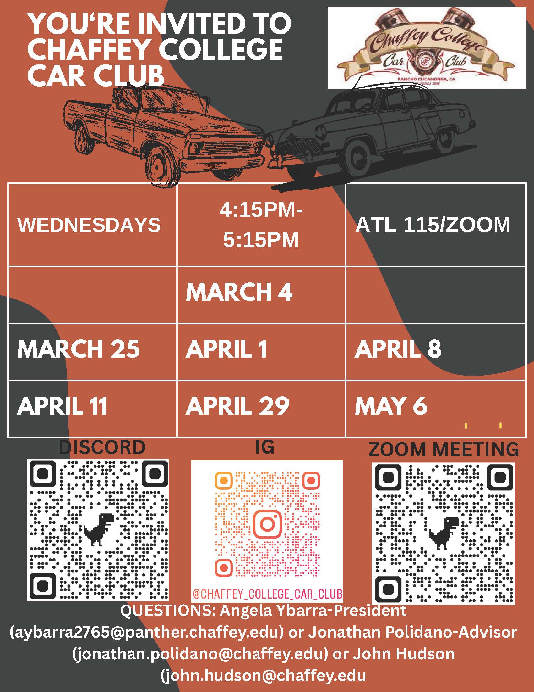 Car Club flyer