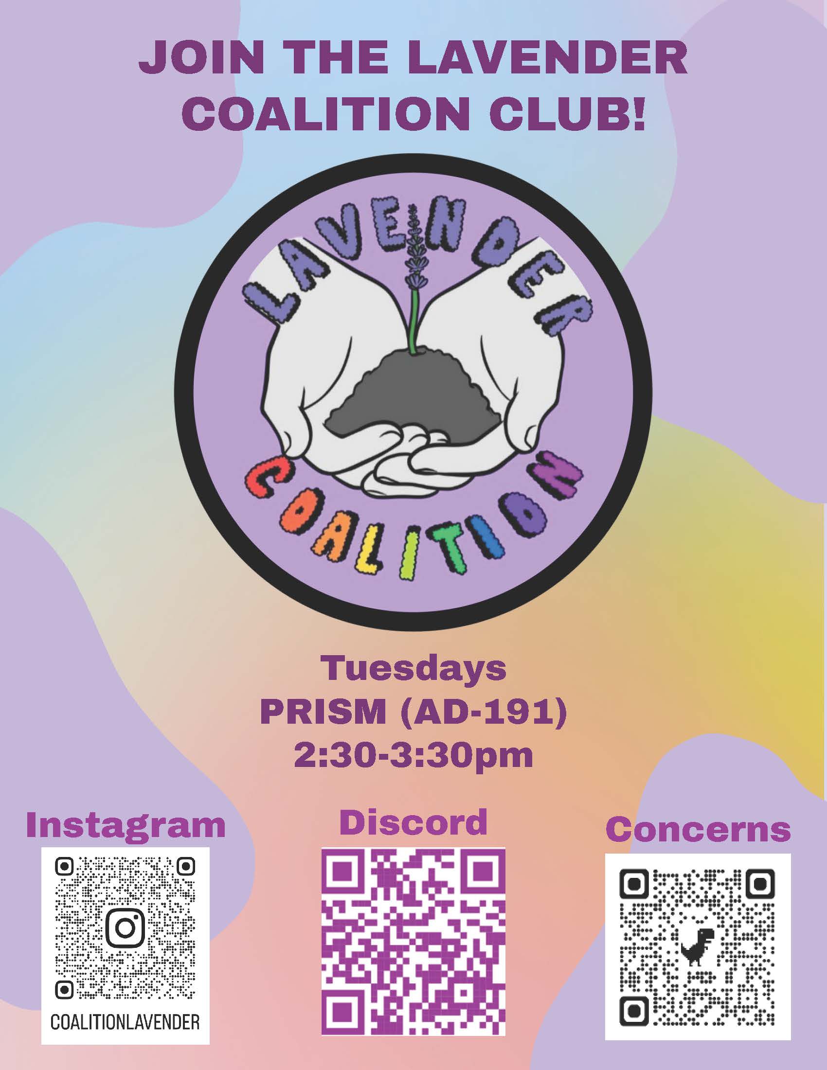 Lavender Coalition Flyer