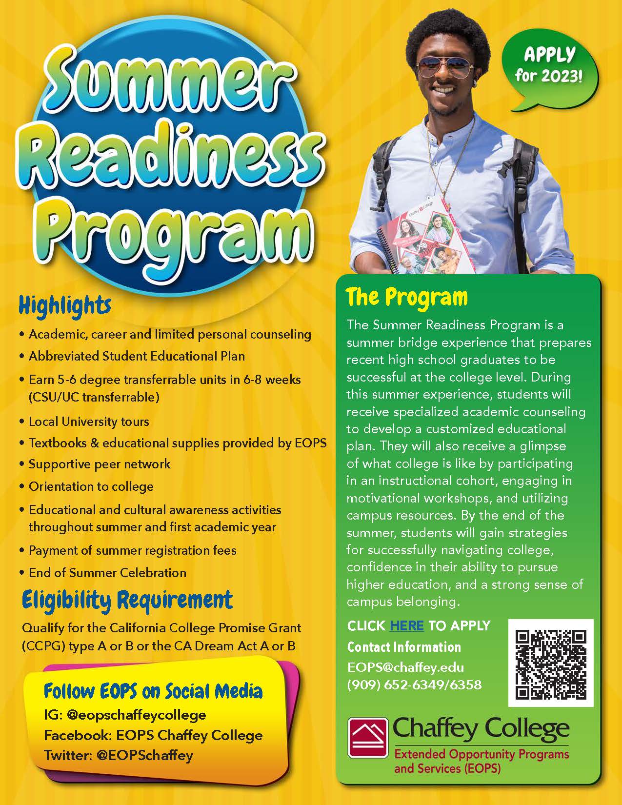 Summer Readiness Poster