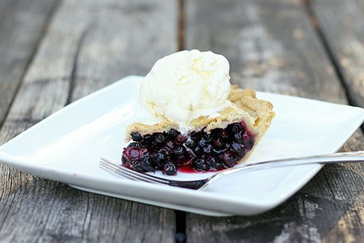 SASKATOON BERRY PIE 